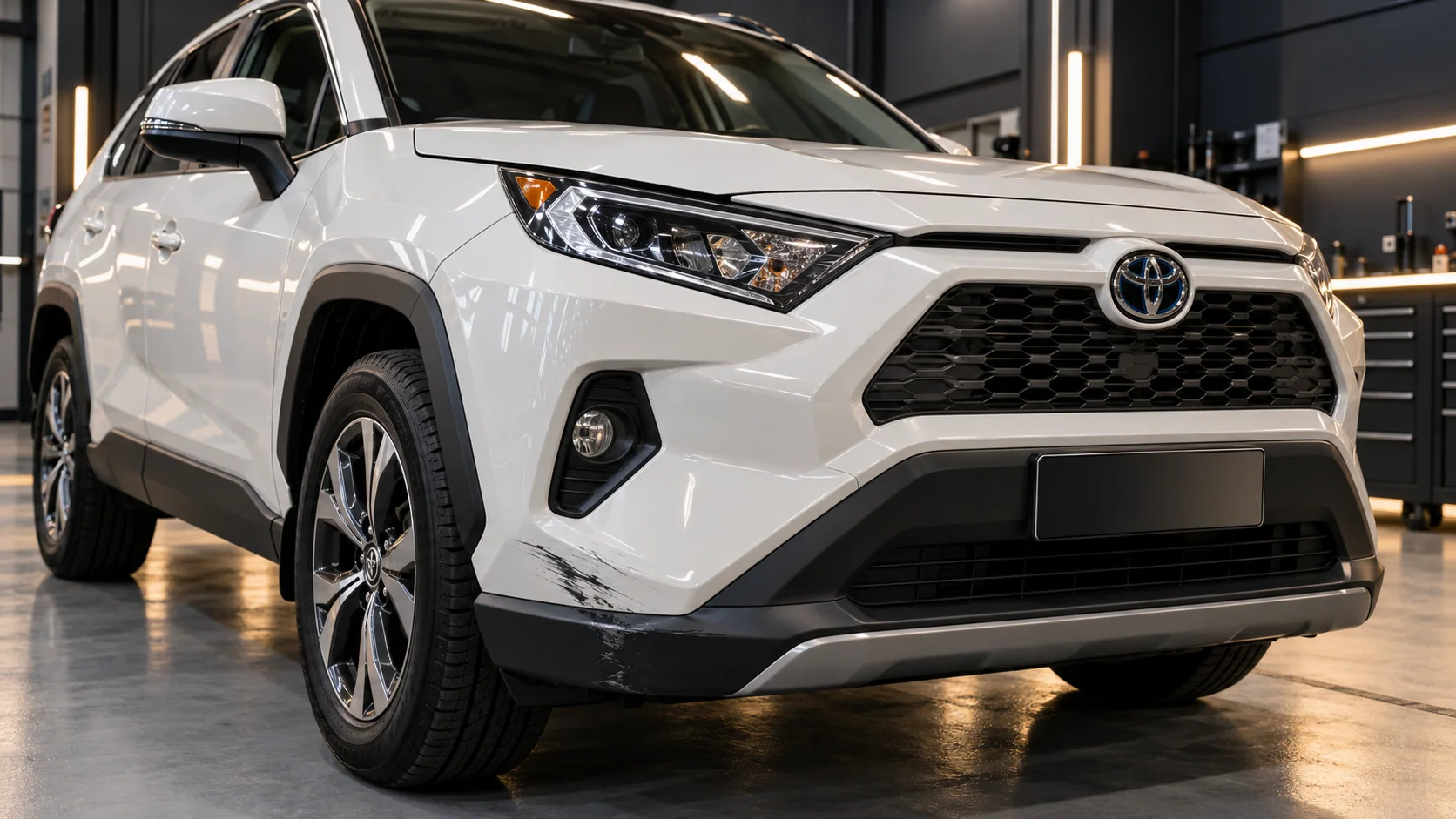 Additional vehicle repair detail